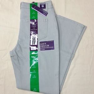 Gloria Vanderbilt Amanda Jean's Size 12 Avg Desert Sage